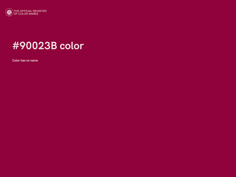 #90023B color image