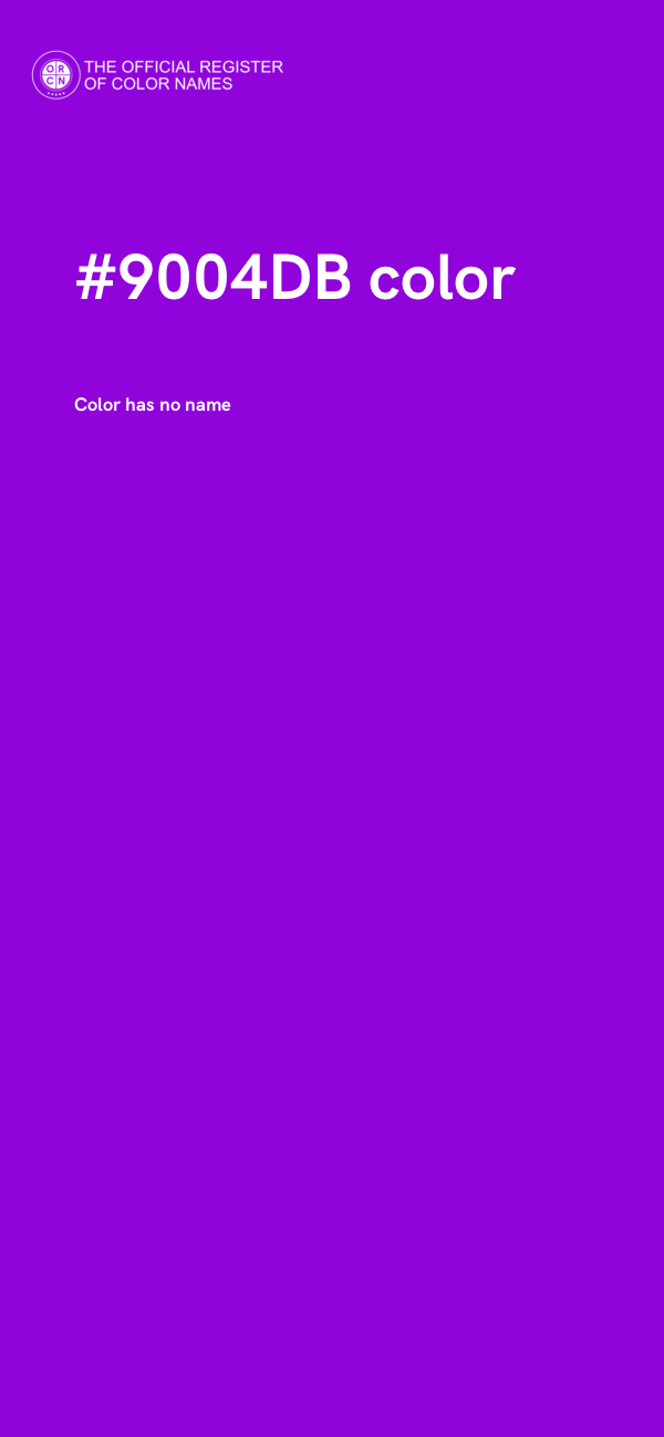 #9004DB color image