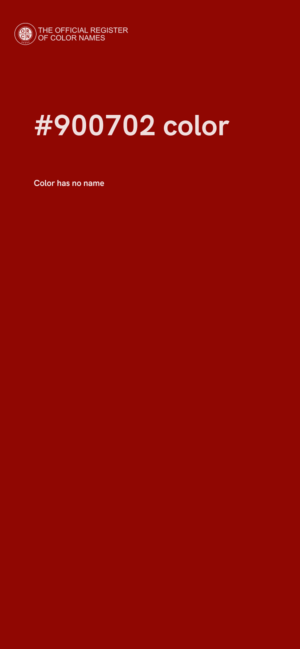 #900702 color image