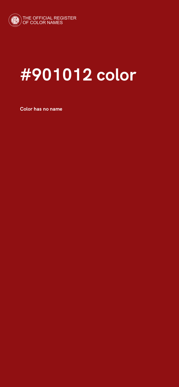 #901012 color image