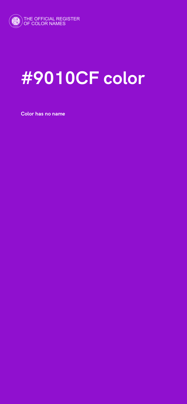 #9010CF color image