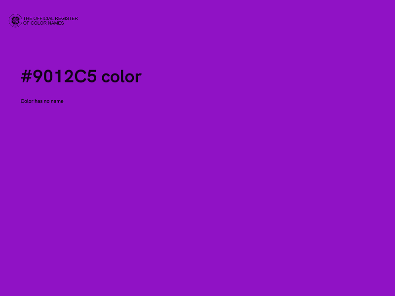 #9012C5 color image