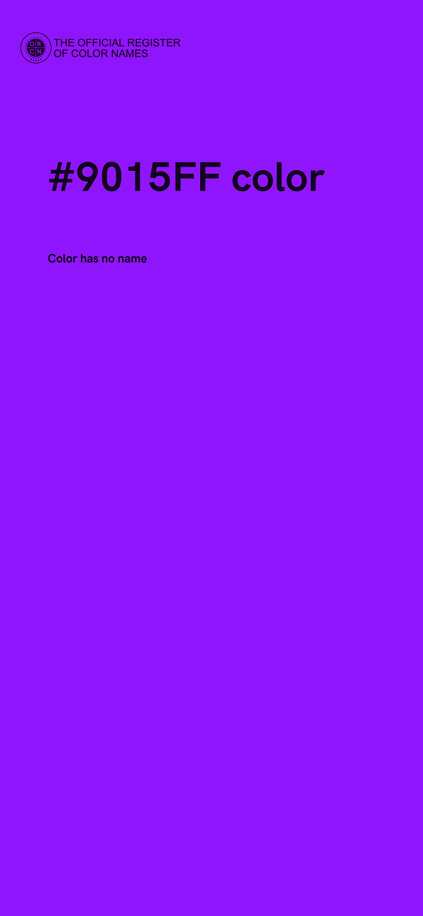 #9015FF color image