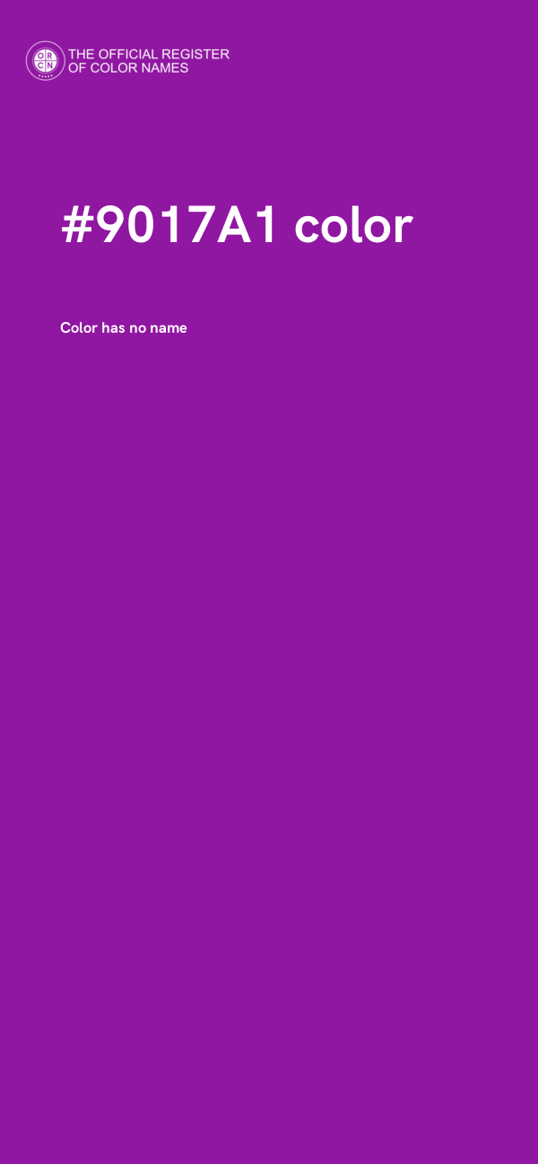 #9017A1 color image
