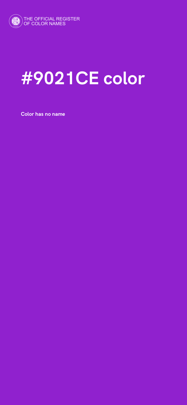 #9021CE color image