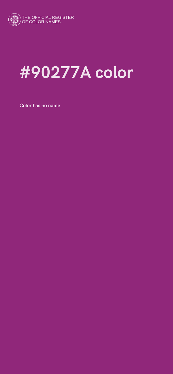 #90277A color image