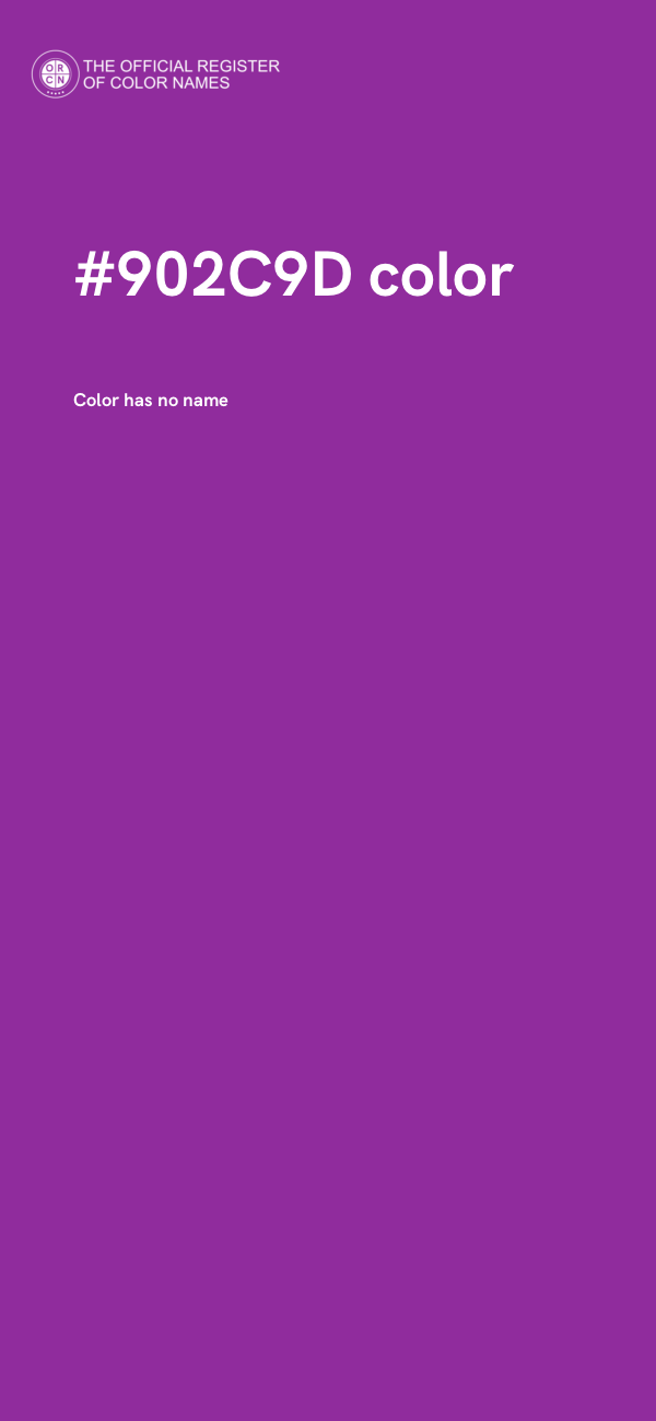 #902C9D color image