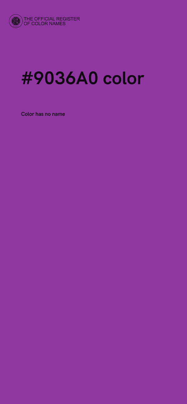 #9036A0 color image