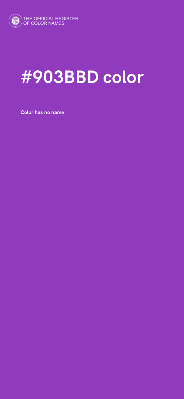 #903BBD color image