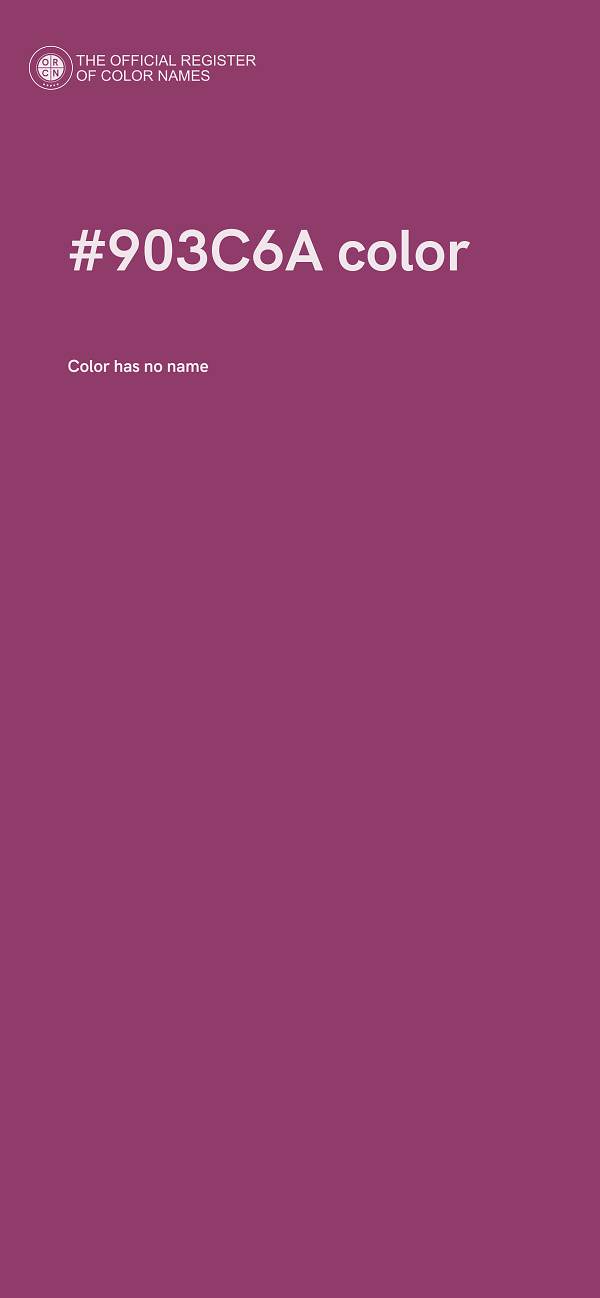 #903C6A color image