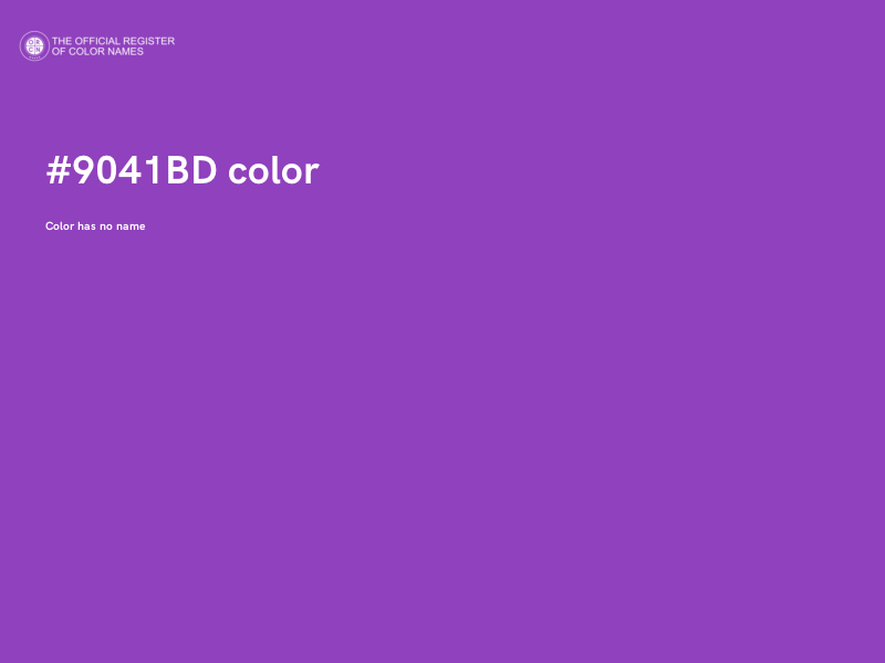 #9041BD color image