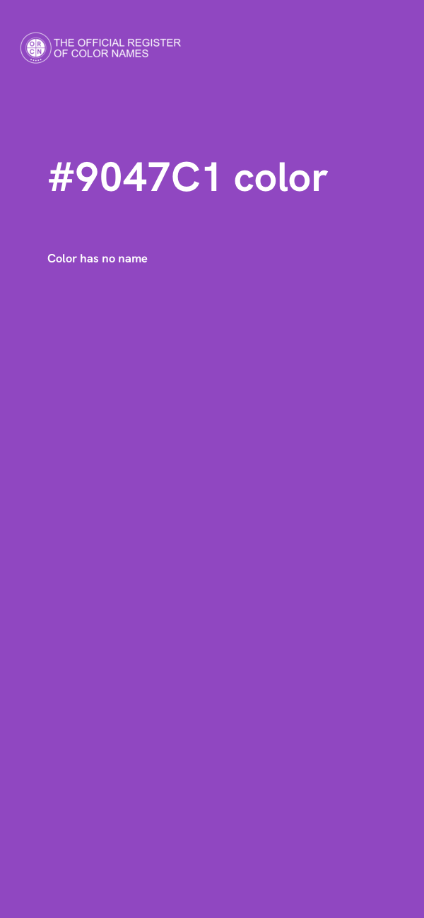 #9047C1 color image