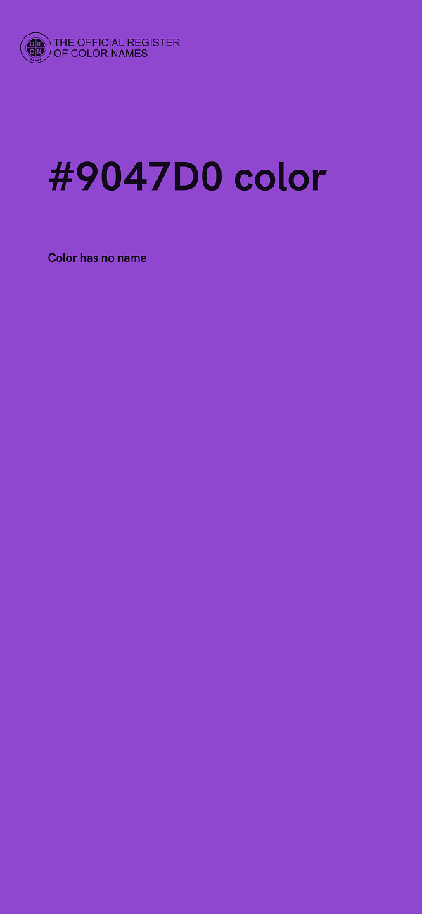 #9047D0 color image
