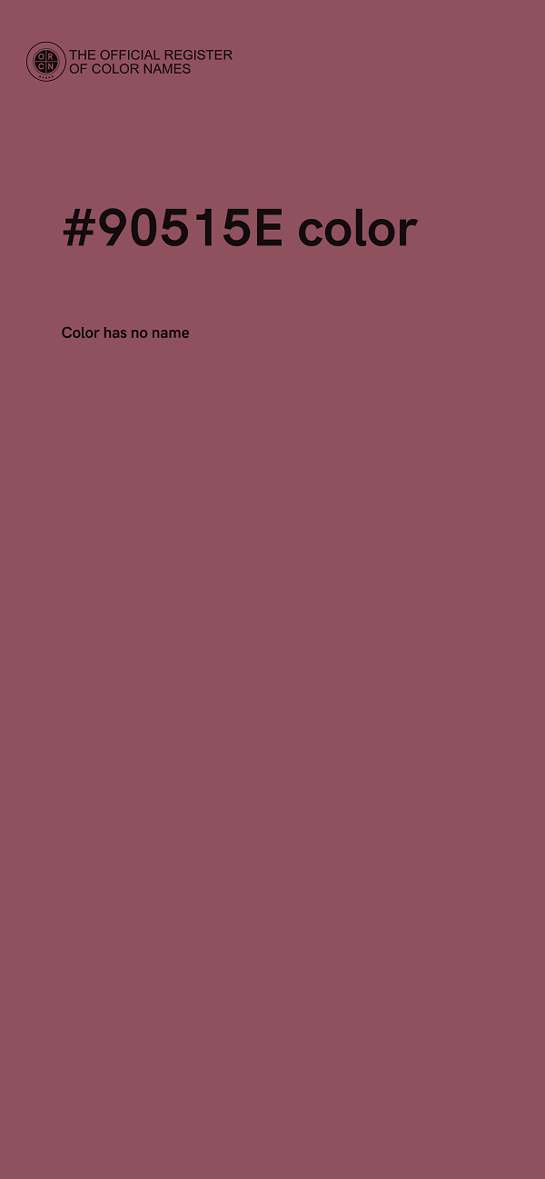 #90515E color image
