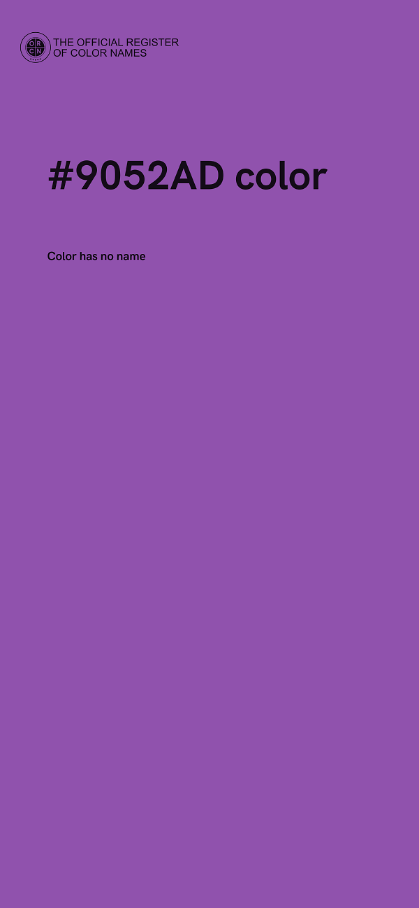 #9052AD color image