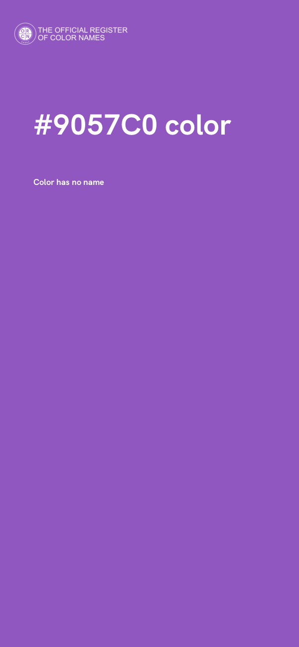 #9057C0 color image