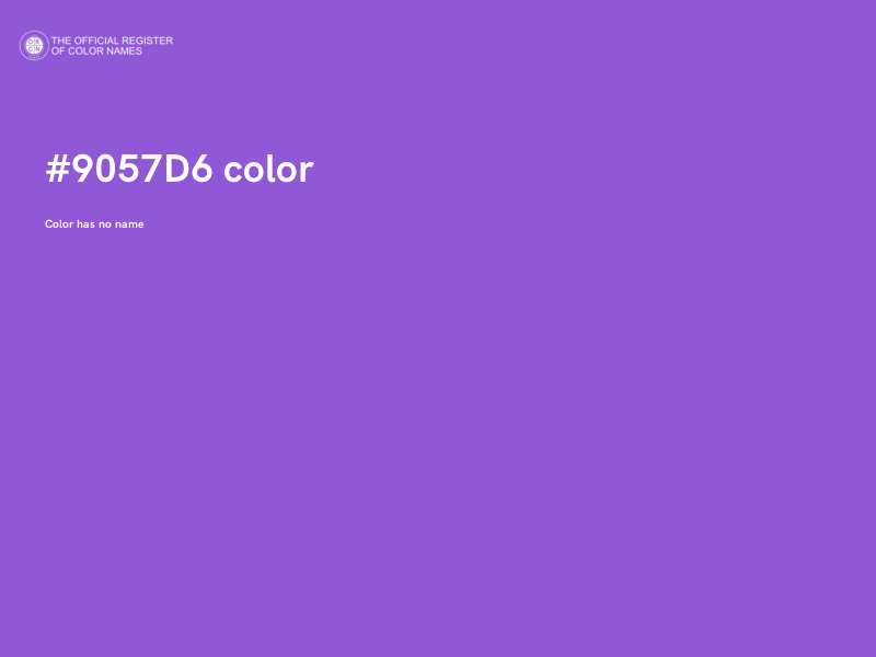 #9057D6 color image