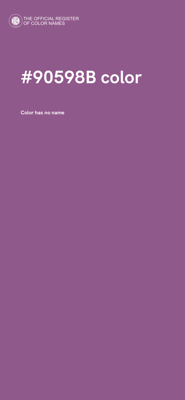 #90598B color image