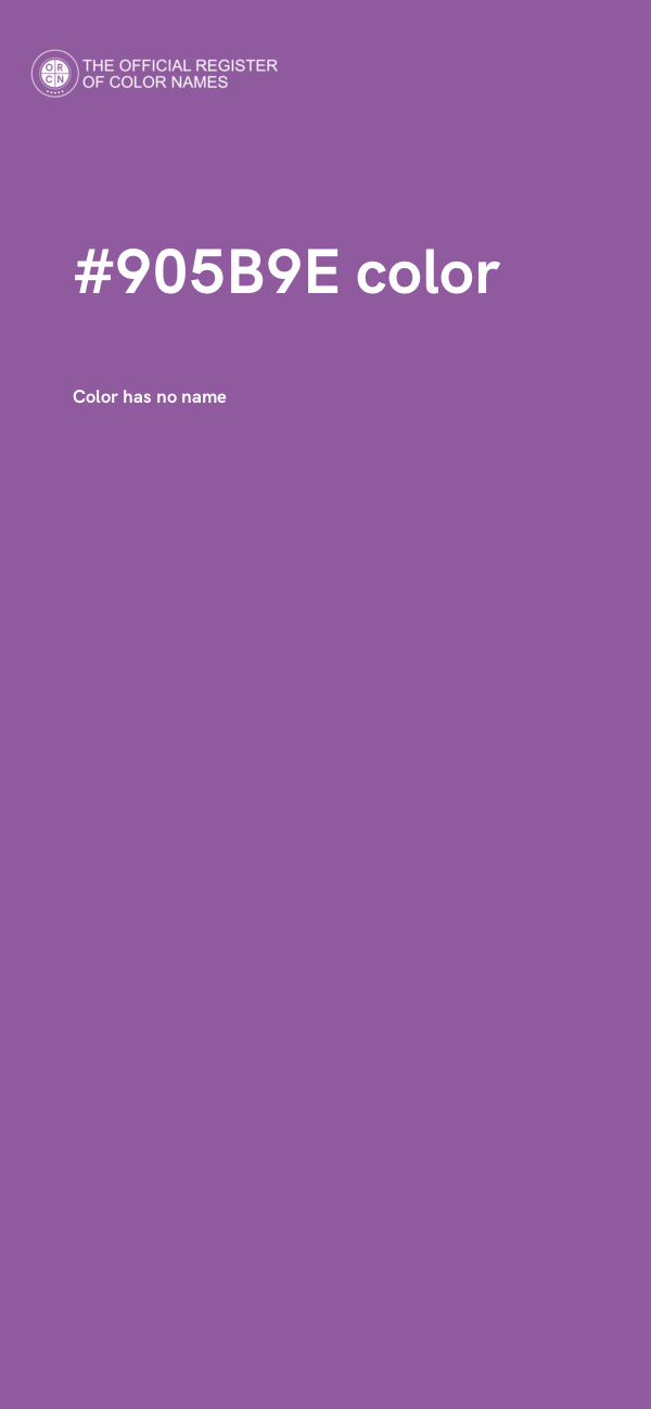 #905B9E color image