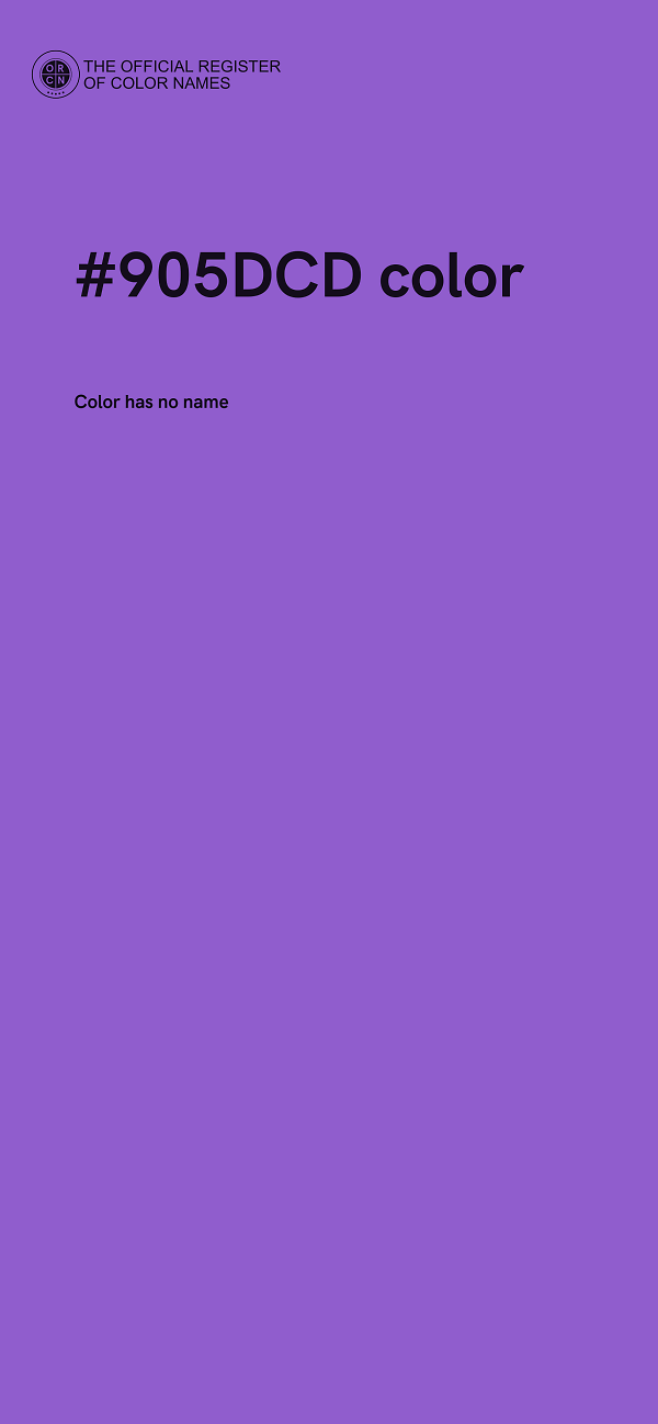 #905DCD color image
