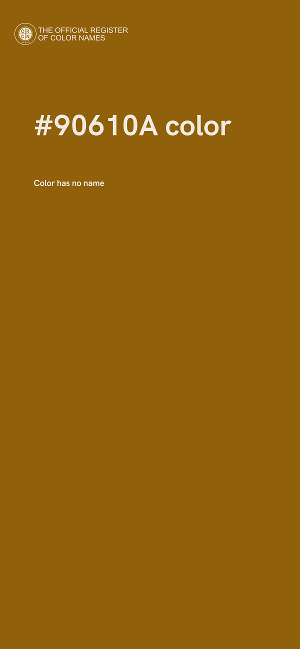 #90610A color image