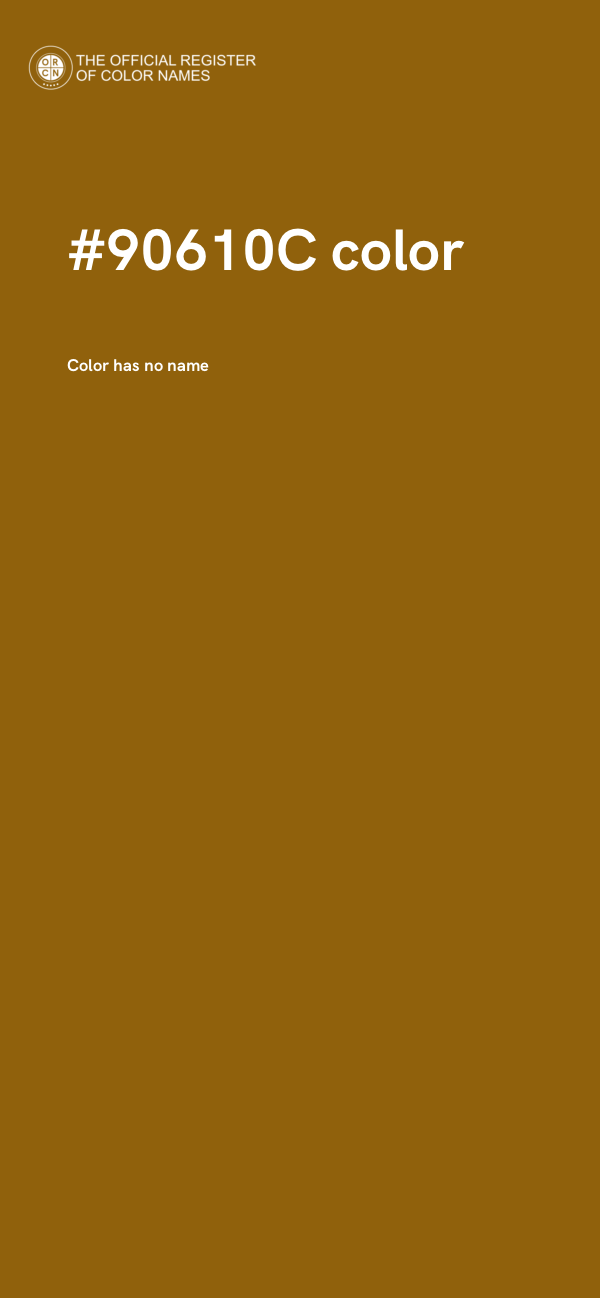 #90610C color image