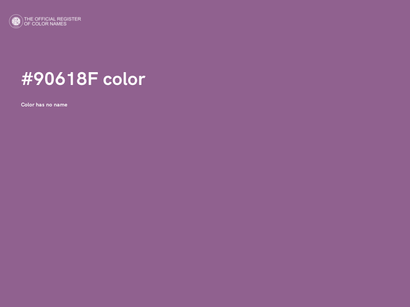 #90618F color image