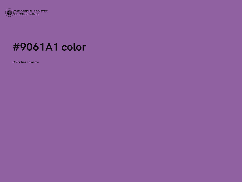 #9061A1 color image