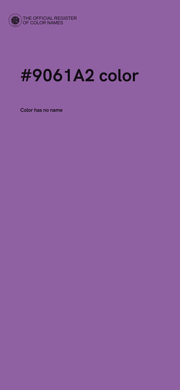 #9061A2 color image