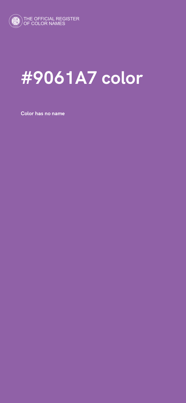 #9061A7 color image