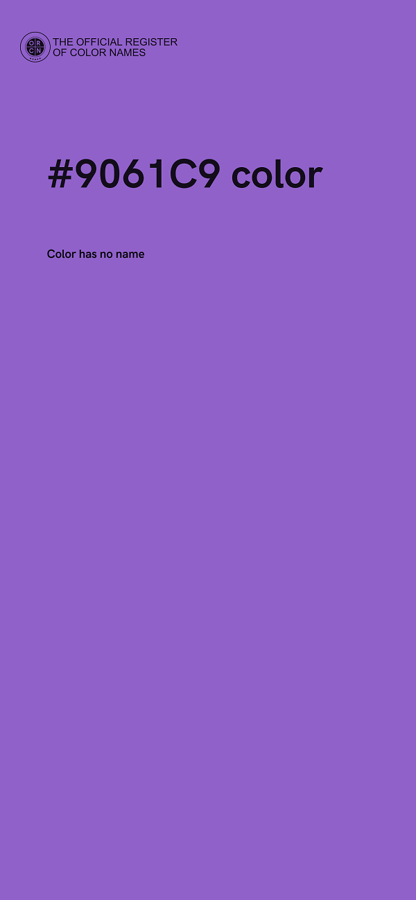 #9061C9 color image