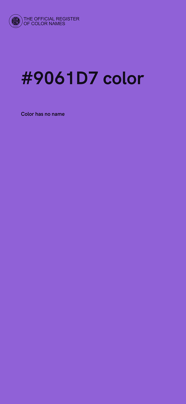 #9061D7 color image