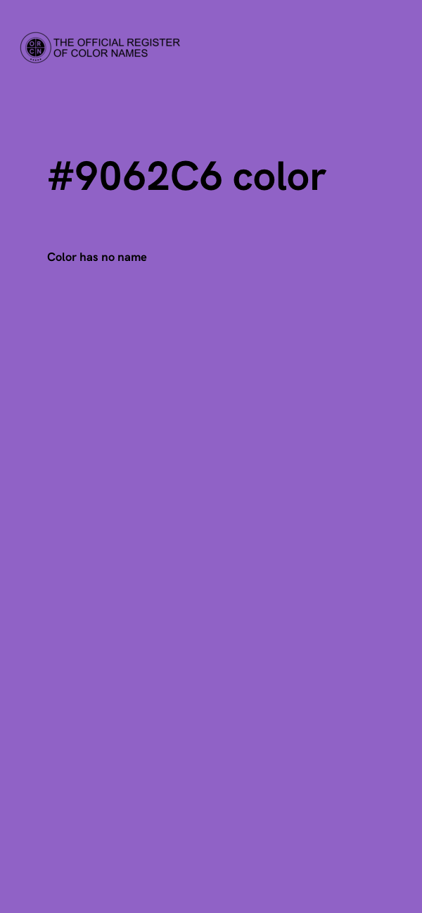 #9062C6 color image