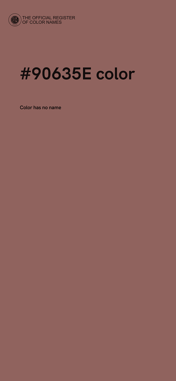 #90635E color image