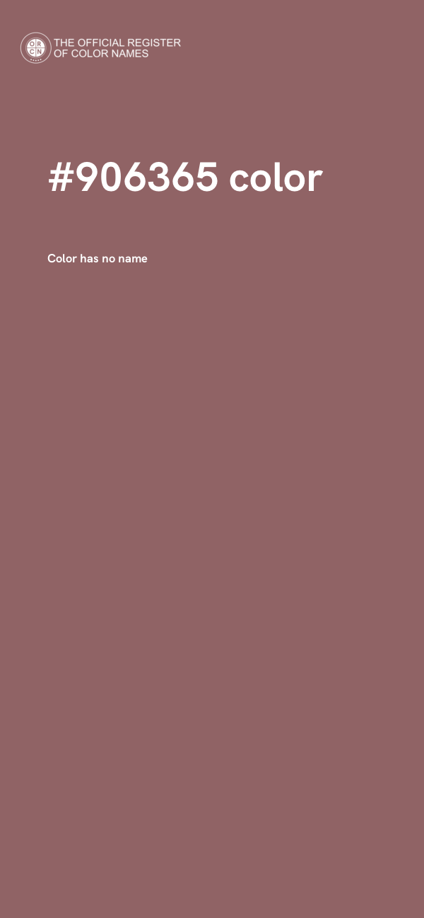#906365 color image