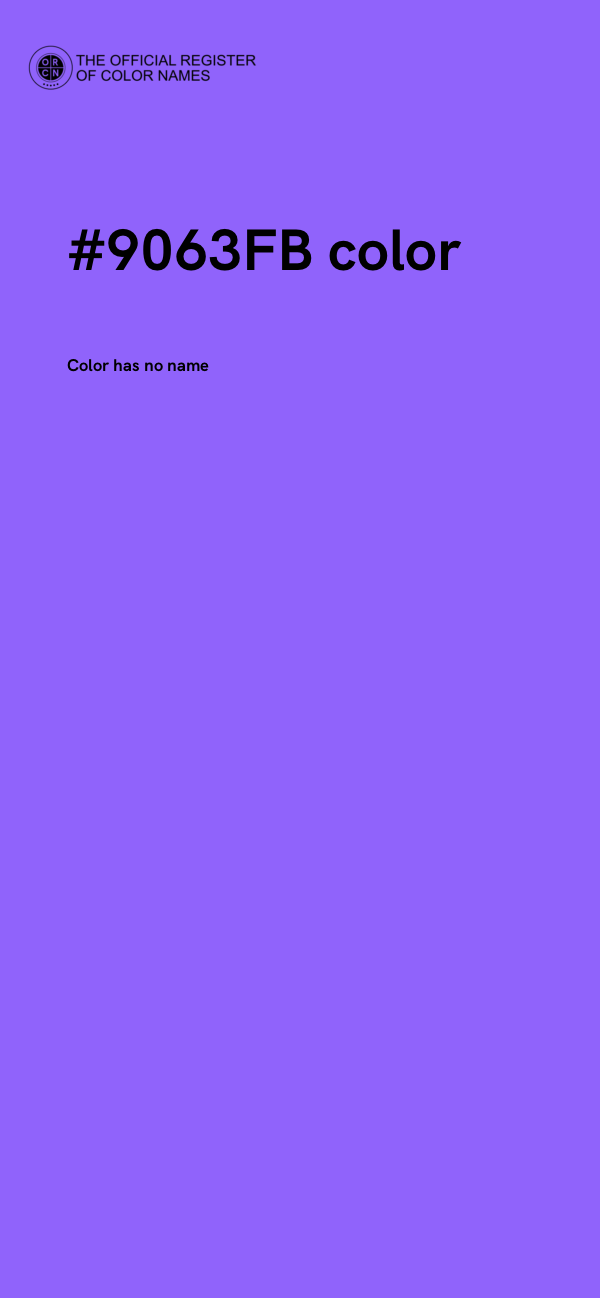 #9063FB color image