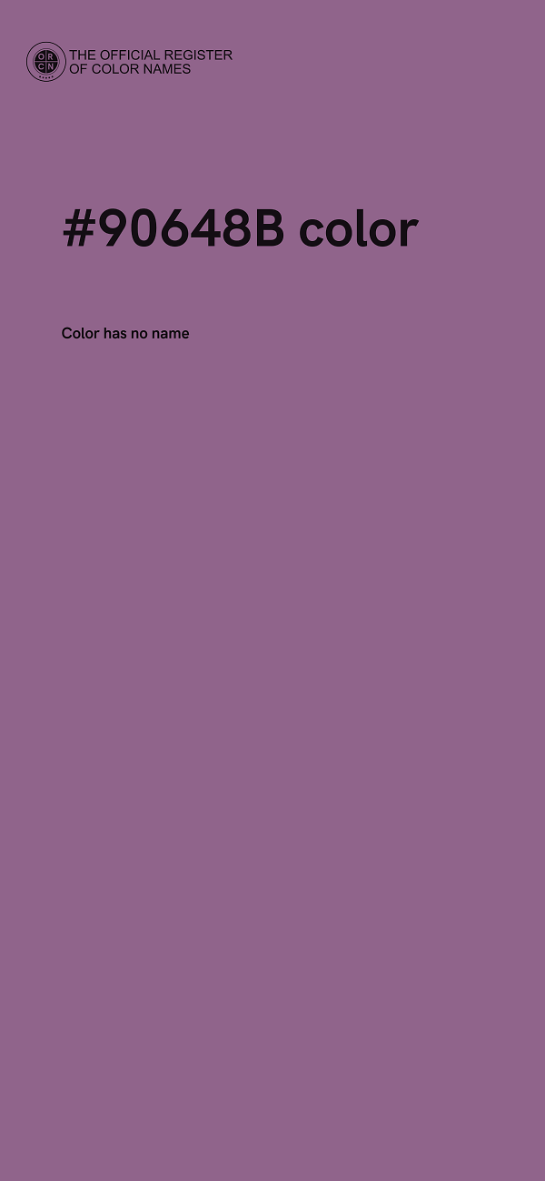 #90648B color image