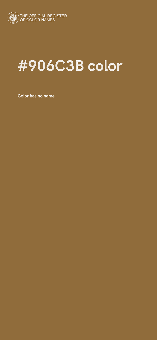 #906C3B color image
