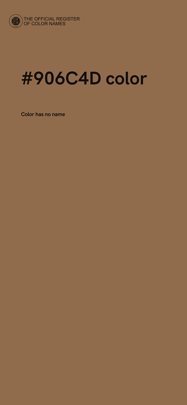 #906C4D color image