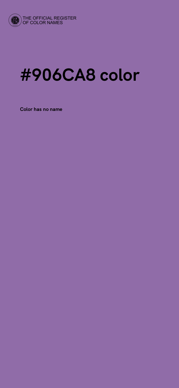 #906CA8 color image