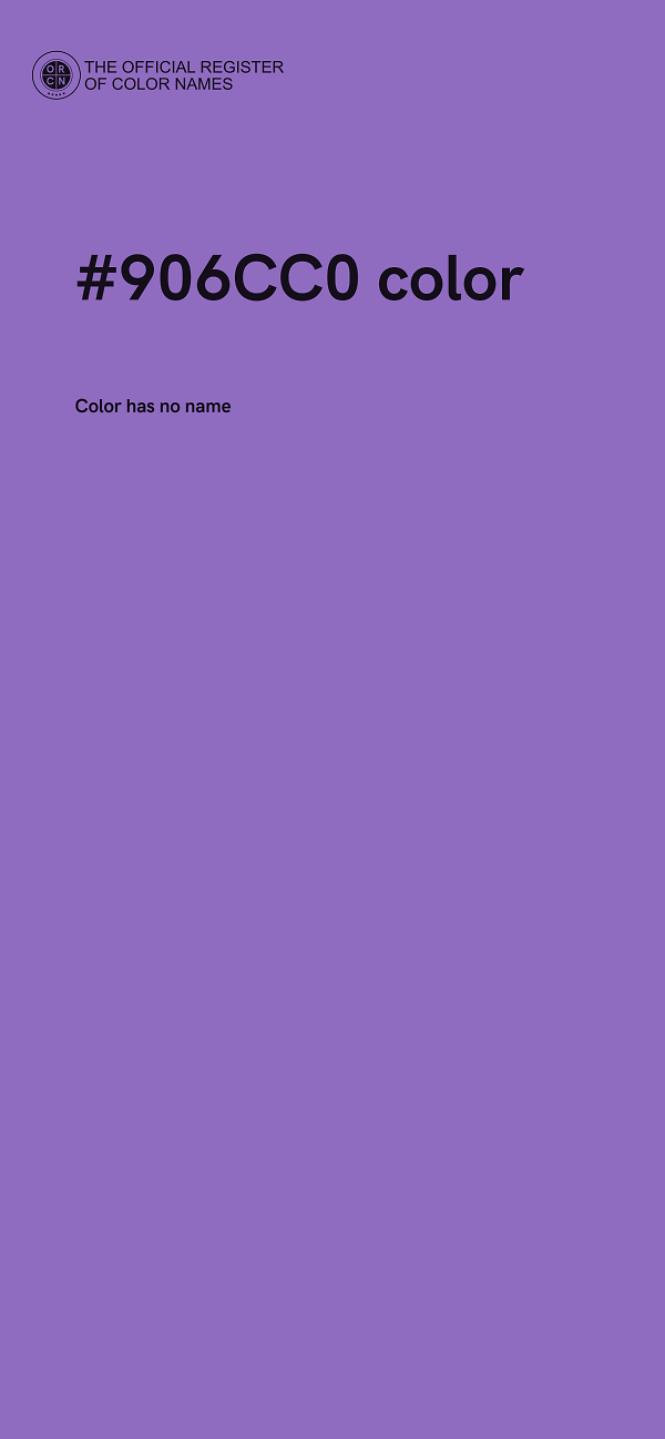 #906CC0 color image