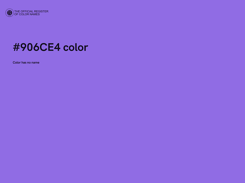 #906CE4 color image