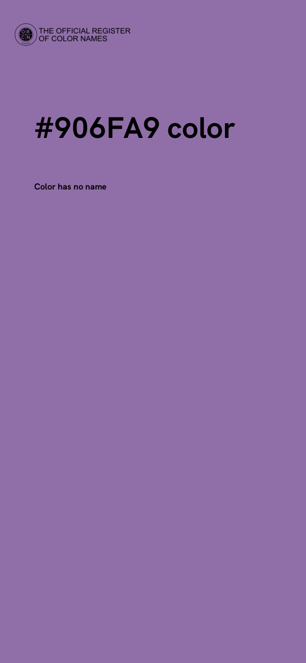 #906FA9 color image
