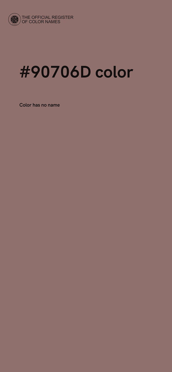 #90706D color image