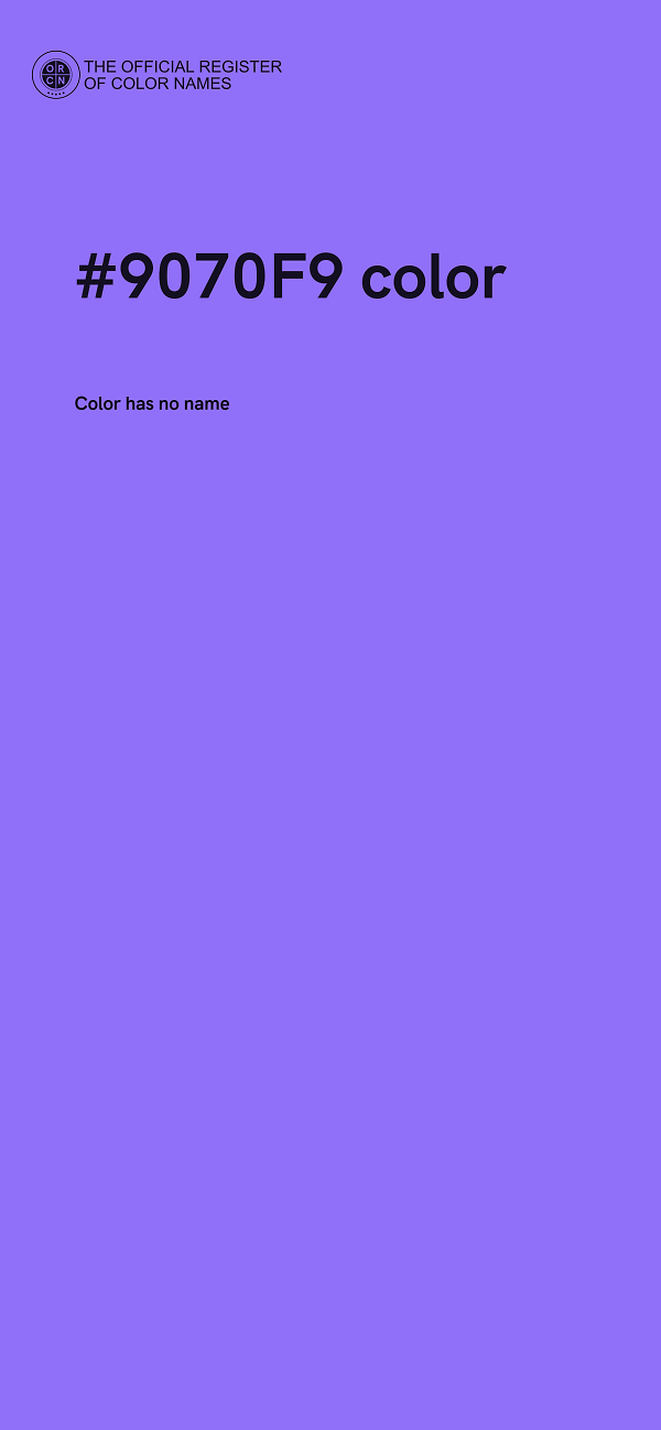 #9070F9 color image