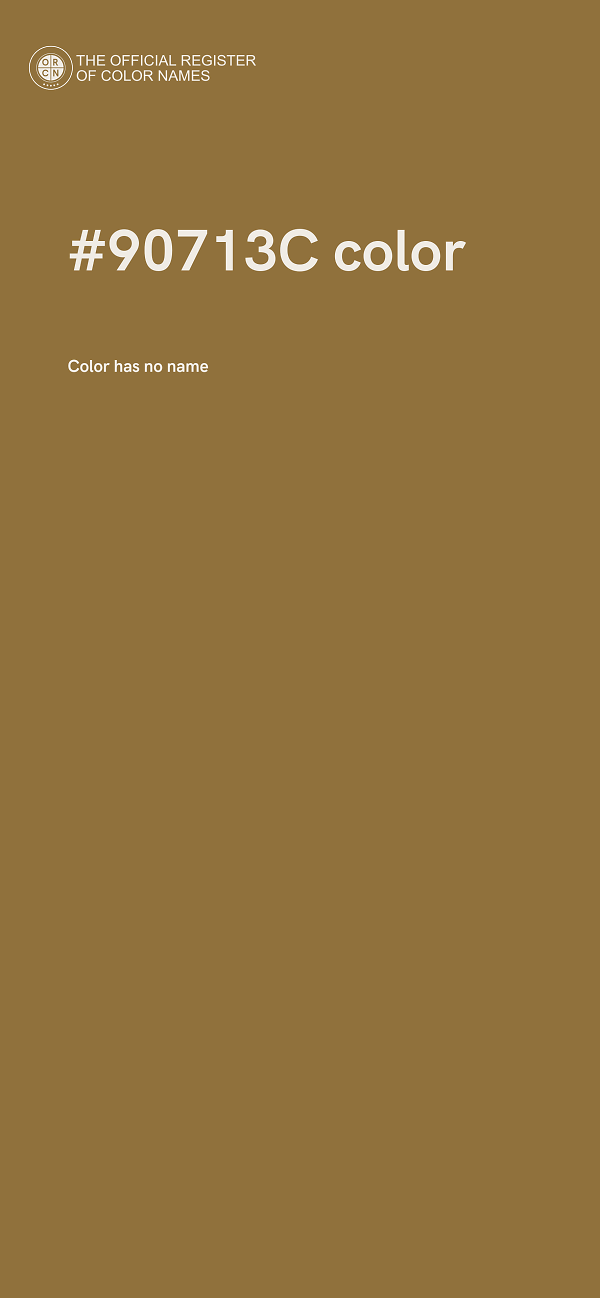 #90713C color image