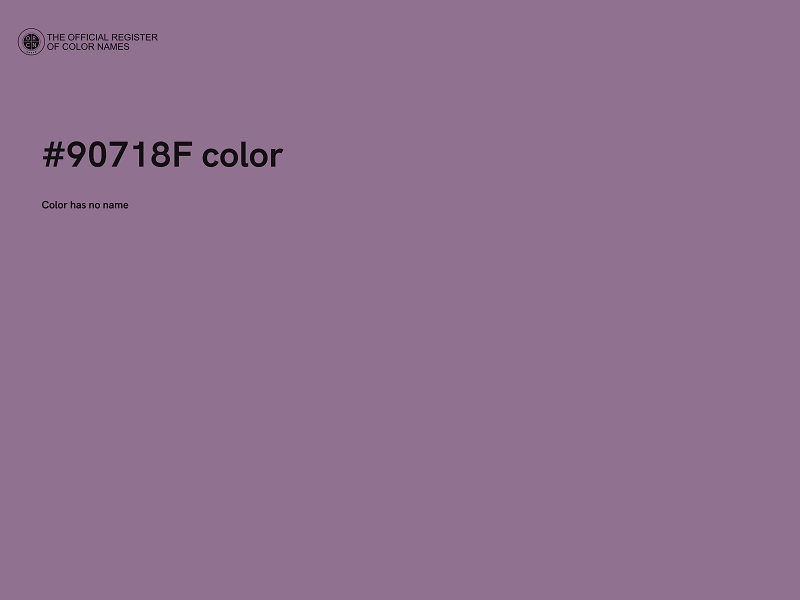 #90718F color image