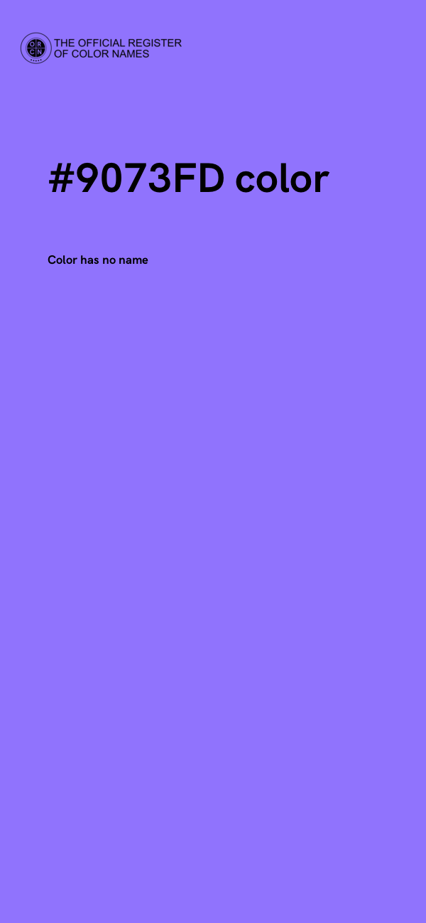 #9073FD color image