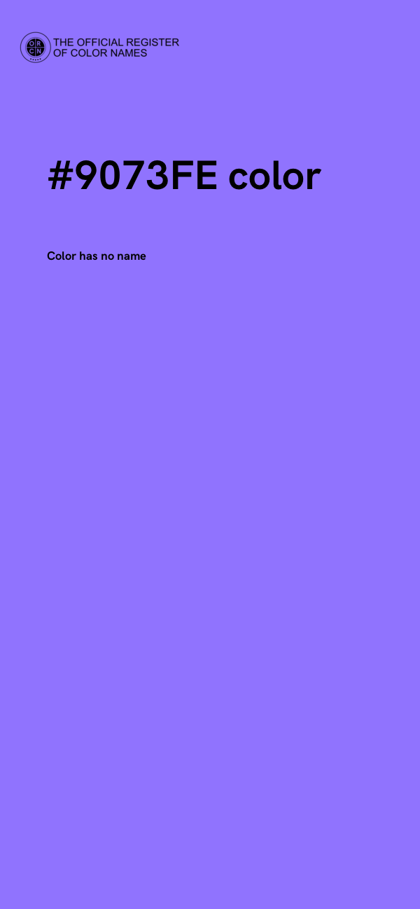 #9073FE color image