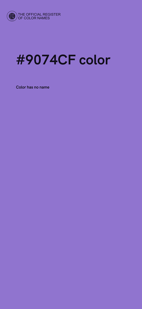 #9074CF color image